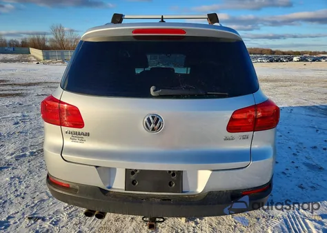 2013 Volkswagen Tiguan S из США, поврежденный, VIN WVGAV3AX1DW569473